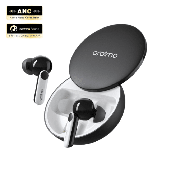 Oraimo - FreePods 4 ANC Easy Control APP Véritables écouteurs stéréo sans fil