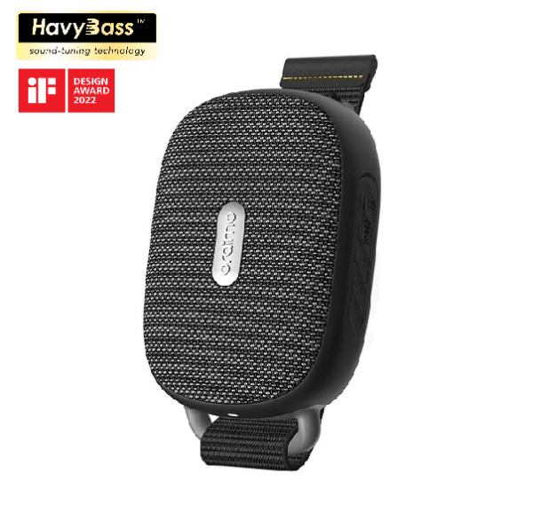 Oraimo Wrap FM HavyBass ™ IP67 Haut-parleur sans fil portable