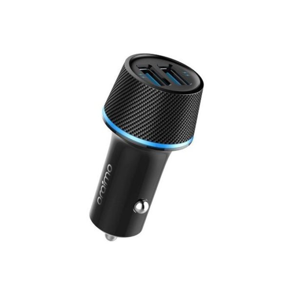 Oraimo Chargeur Dans Voiture – ORAIMO HIGHWAY OCC-21D – Dual USB – Noir